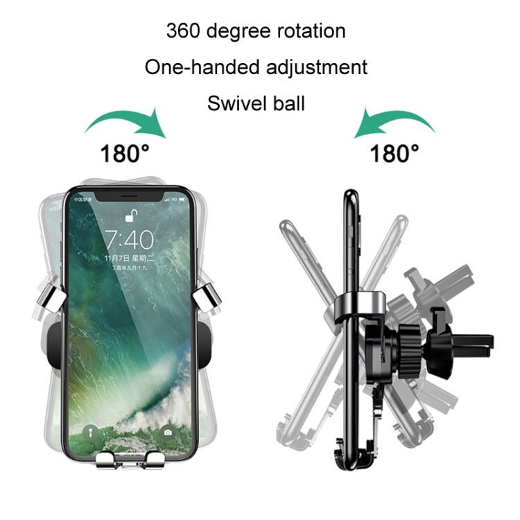 650 車載手機重力支架出風口導航支撐架