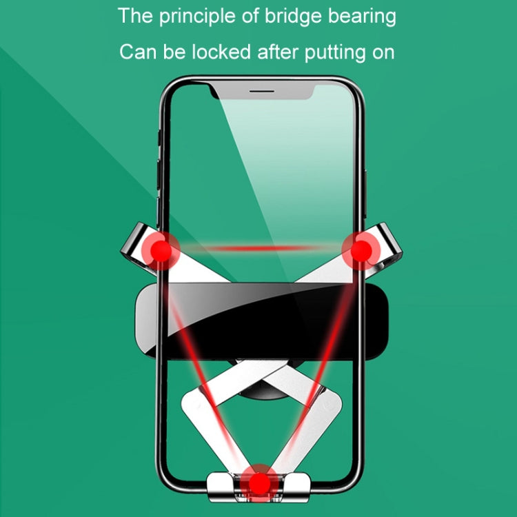 650 車載手機重力支架出風口導航支撐架