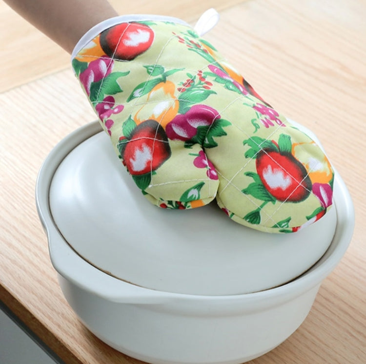 5套一賣 加厚微波爐耐高溫內加絨隔熱手套二件套