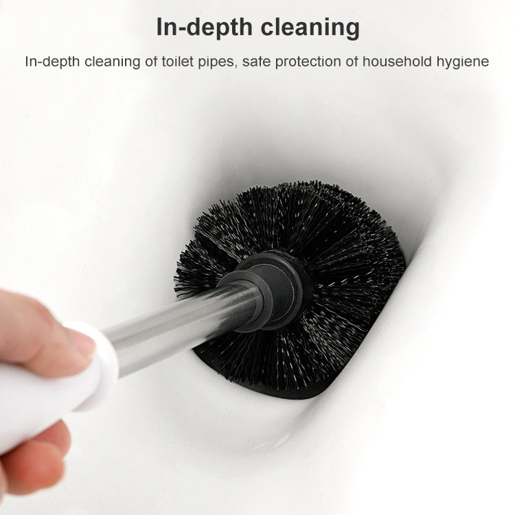 不銹鋼壁掛免打孔家用軟毛馬桶刷
