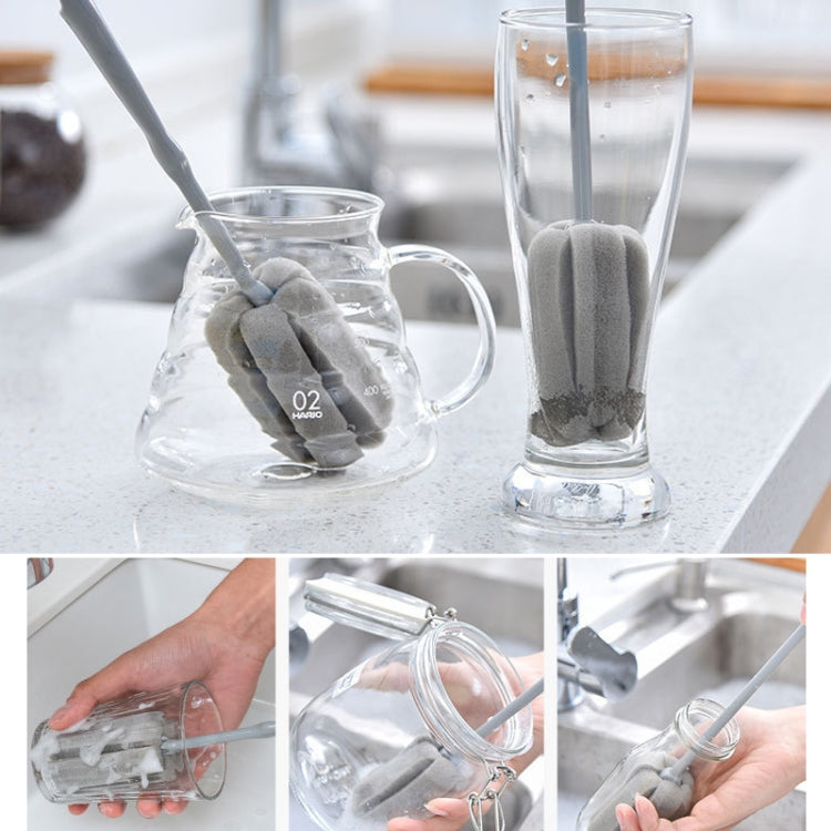 Cup Brush Insulation Cup Feeding Bottle Sponge Wiper Easy To Clean Kitchen Sponge Wiper