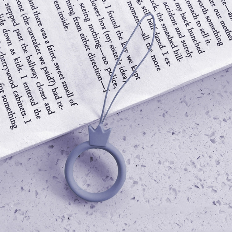 10個賣 皇冠款 指環硅膠圈手機掛繩U盤繩