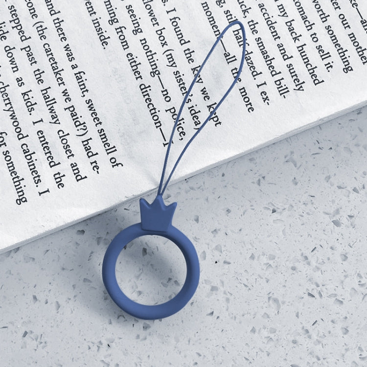 10個賣 皇冠款 指環硅膠圈手機掛繩U盤繩