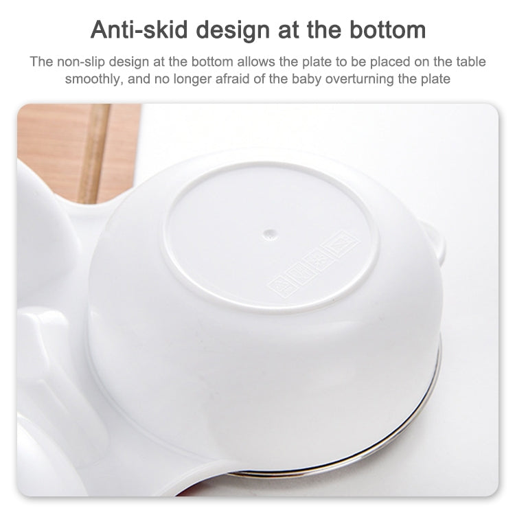 304不銹鋼兒童汽車餐盤