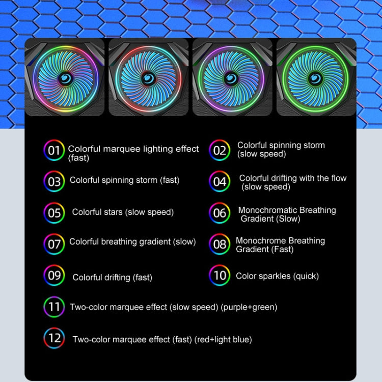 越來越酷 冰魔13 5V調速版   筆記本電腦散熱器底座，規格：