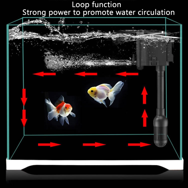多功能魚缸過濾器增氧靜音抽水泵，國標