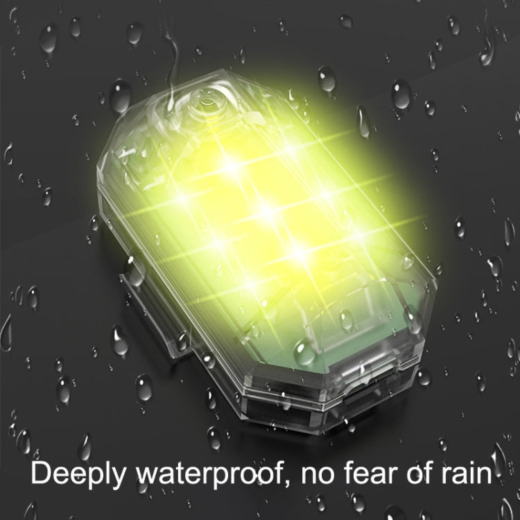 M3 震動感應摩托車自行車飛機爆閃燈巡航閃爍防追尾燈