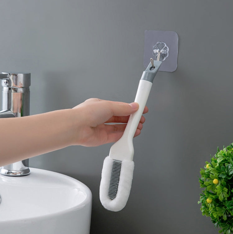 軟毛鞋刷長柄清潔刷家用洗鞋刷