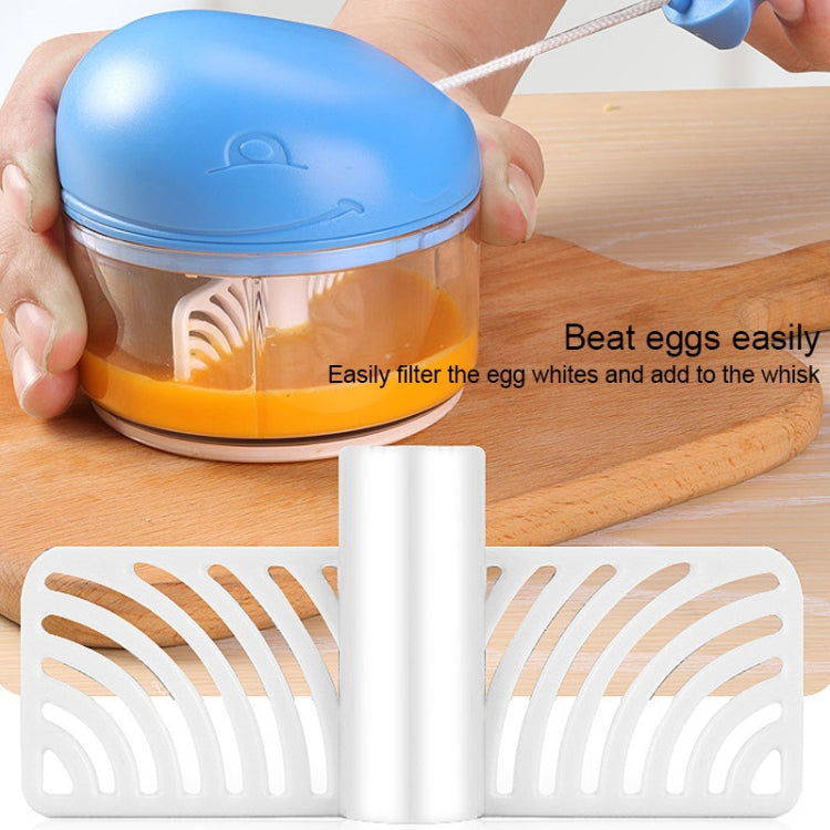 家用廚房卡通鯨魚手拉式迷你拉蒜器多功能辣椒攪碎器蒜泥器