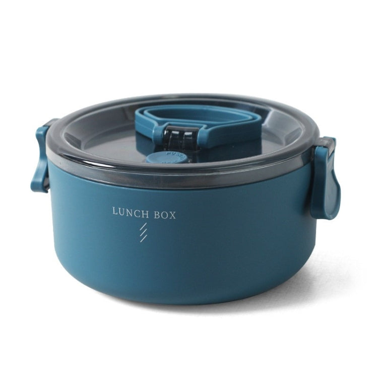 圓形便攜保溫分隔型飯盒學生上班族微波爐加熱餐盒