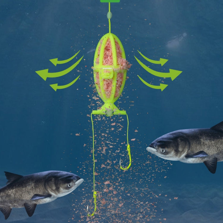 雙鈎款 粼湖手竿鰱鱅釣組魚鈎伊勢尼串鈎彈簧爆炸鈎，尺寸:6, 8, 10, 12, 14