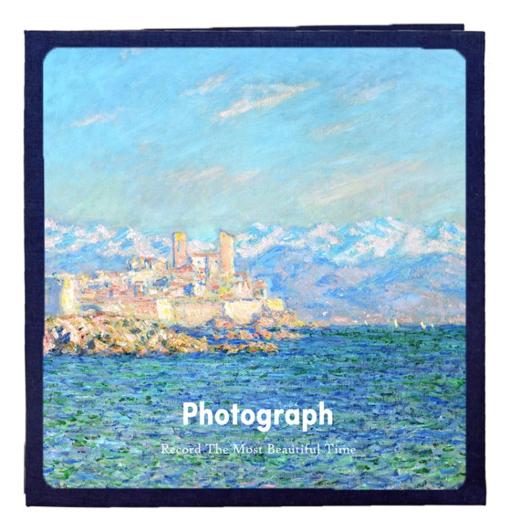 文藝復古DIY粘貼式覆膜相冊 家庭情侶紀念大容量影集