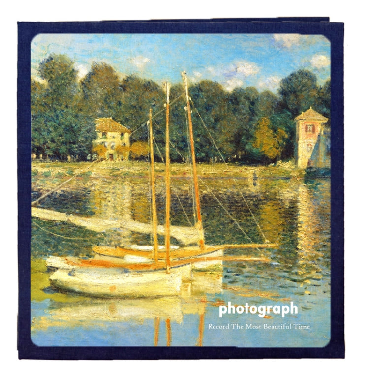 文藝復古DIY粘貼式覆膜相冊 家庭情侶紀念大容量影集