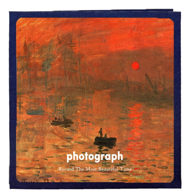 文藝復古DIY粘貼式覆膜相冊 家庭情侶紀念大容量影集