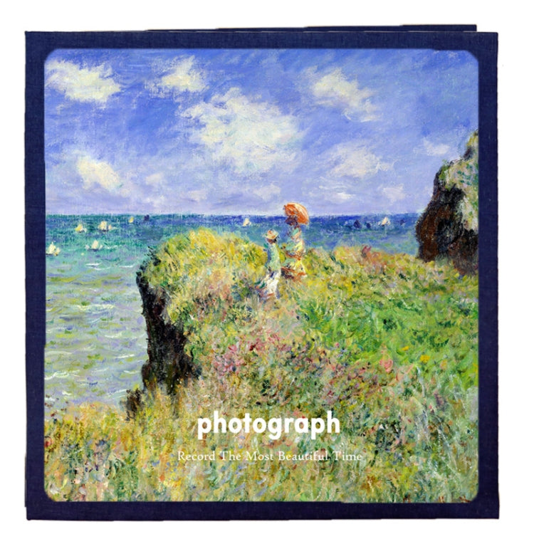 文藝復古DIY粘貼式覆膜相冊 家庭情侶紀念大容量影集