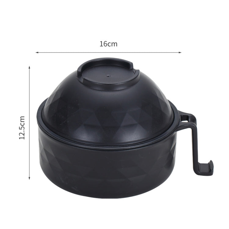 學生泡麵碗竹纖維飯堂餐具瀝湯六件套