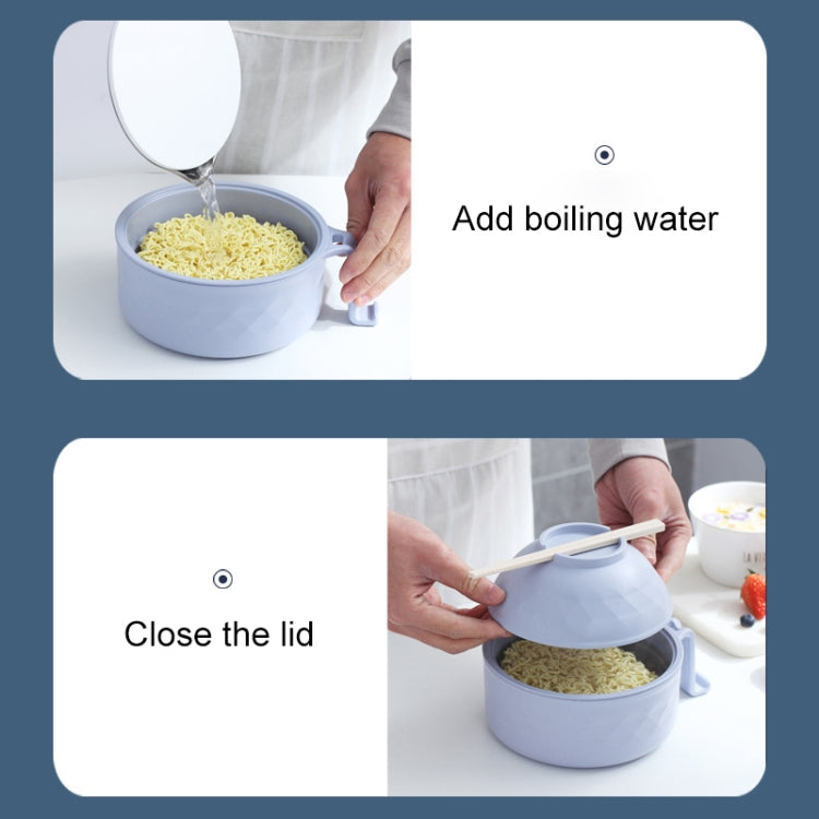 學生泡麵碗竹纖維飯堂餐具瀝湯六件套