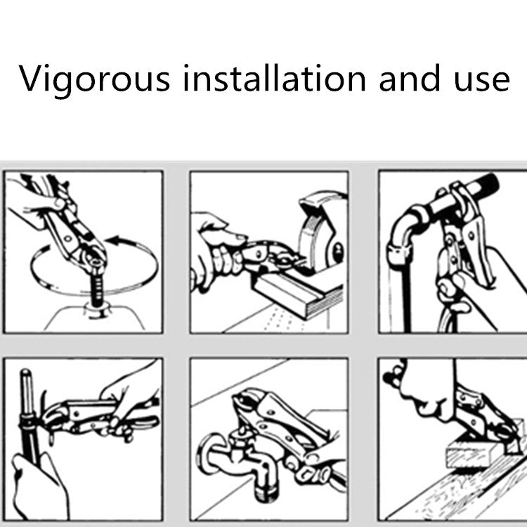 多功能萬用鉗子大力鉗壓力鉗子手動夾鉗C型鉗