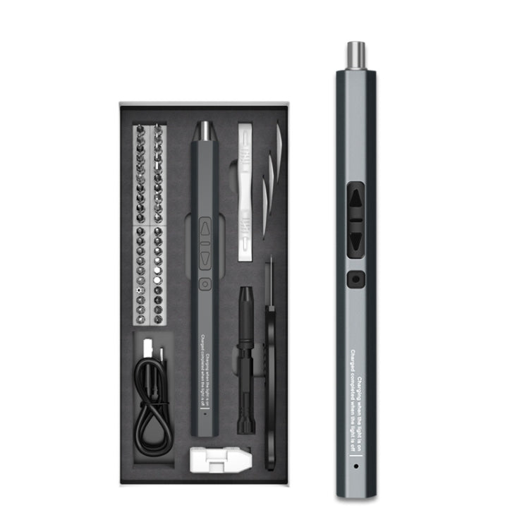 51合一 可充電帶3LED照明迷你電動螺絲刀套裝