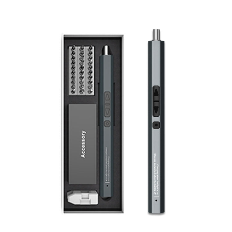 36合一 可充電帶3LED照明迷你電動螺絲刀套裝