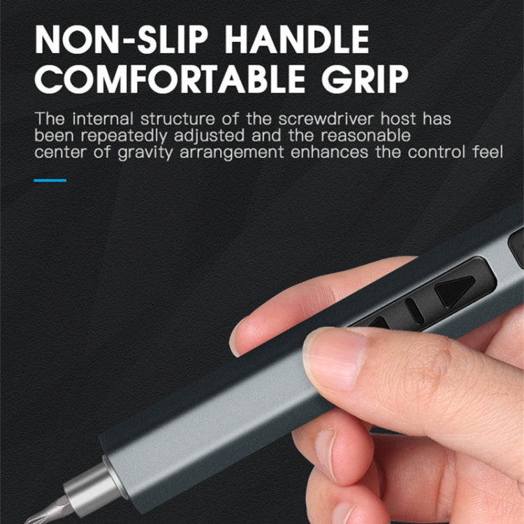 36合一 可充電帶3LED照明迷你電動螺絲刀套裝