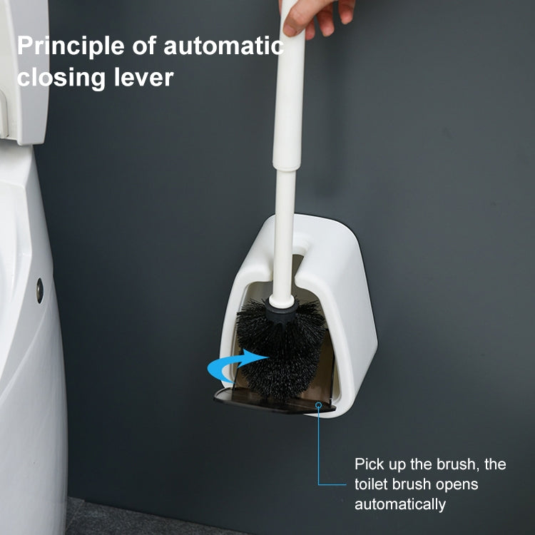 壁掛式馬桶刷簡約免打孔浴室清潔刷