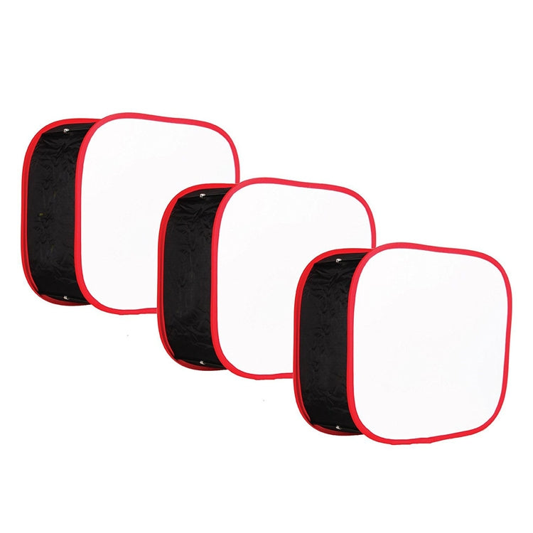 通用便攜式可摺疊 LED 視頻燈柔光箱漫射器適用於永諾神牛攝影照明