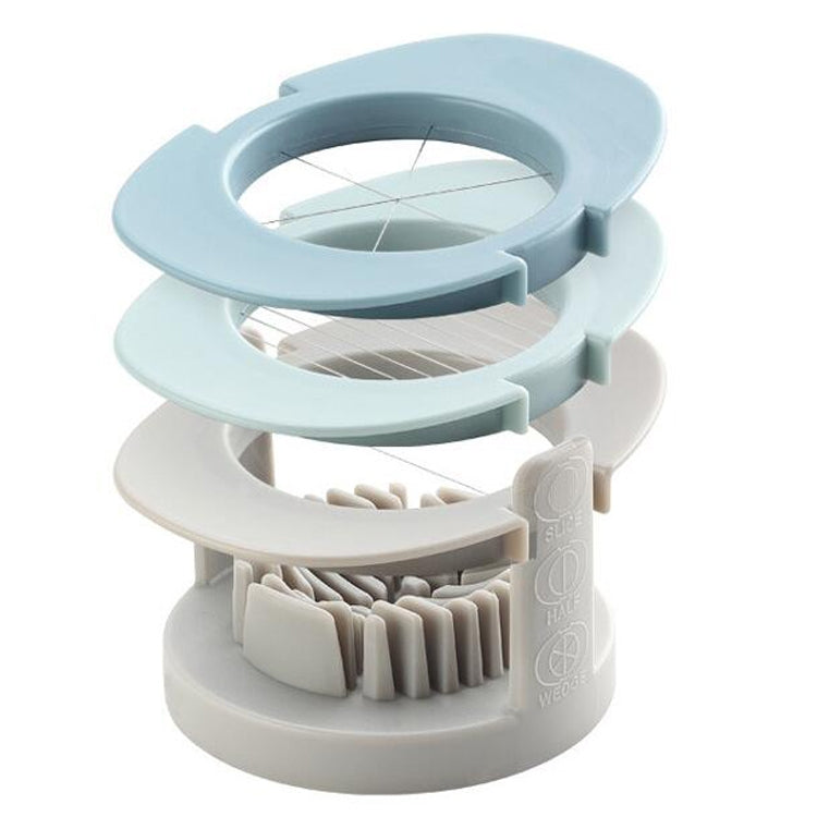 多功能切蛋器三合一切對半切雞蛋工具