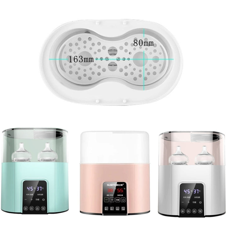 奴比特 N20 二合一 雙奶瓶暖奶器消毒機，插頭規格：