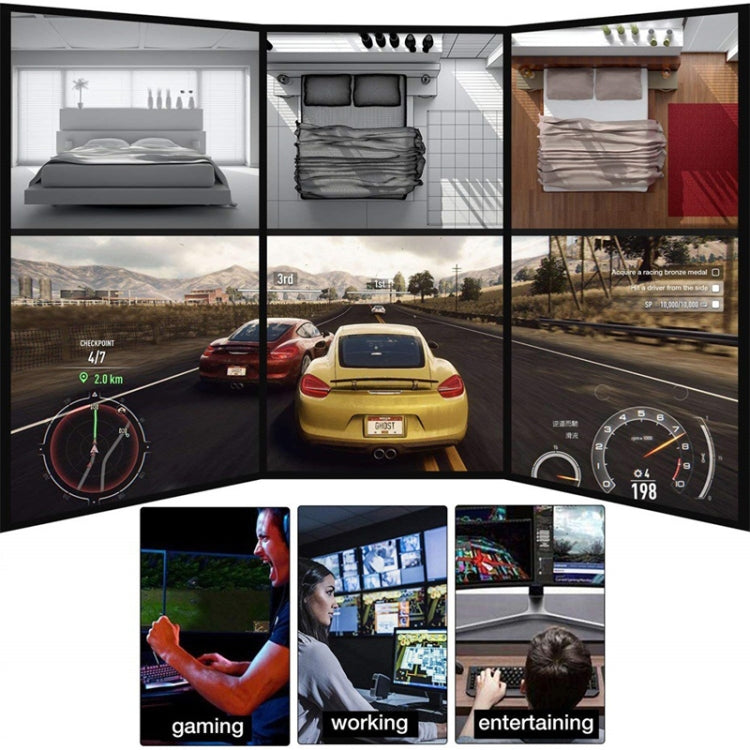 1.4版 DP線鍍金接口8K高清显示器電腦連接線 OD6.0MM 30AWG 帶尼龍網