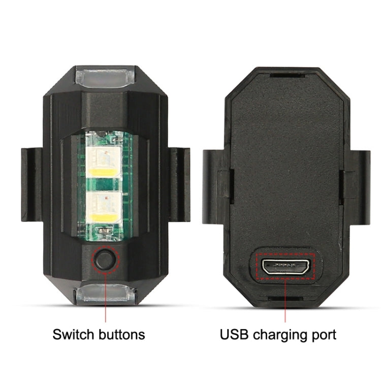 3個一賣 M1 震動感應摩托車自行車飛機爆閃燈巡航閃爍防追尾燈