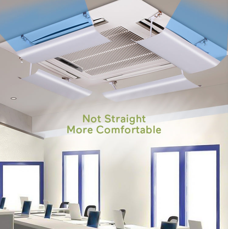 空調擋風板導風板空調盾風向板導風罩擋風罩中央空調擋風板