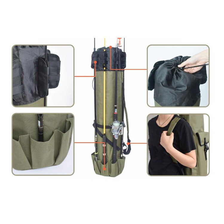 多功能魚竿包漁具包垂釣用品，尺寸：123x34cm, Multifunctional Fishing Tackle Bag, Fishing Rod Bag