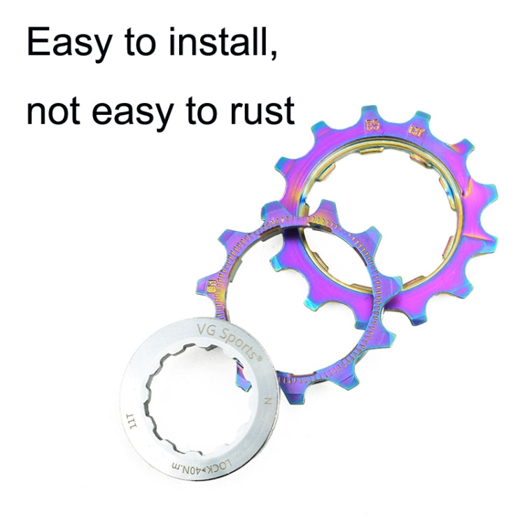 VG SPORTS 自行車輕量耐磨炫彩飛輪