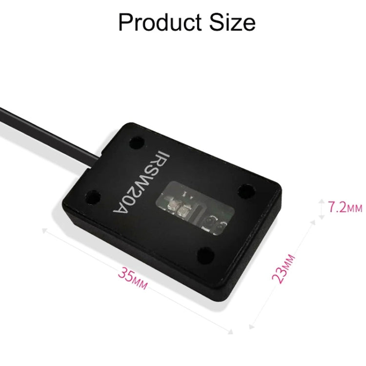 Pcsensor IRSW20A USB開關編程鍵盤鼠標自動掃描儀接近傳感器