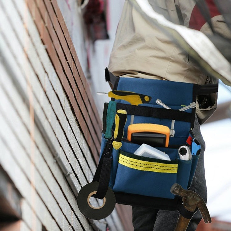 電工維修可調節多口袋五金工具腰包多功能收納袋
