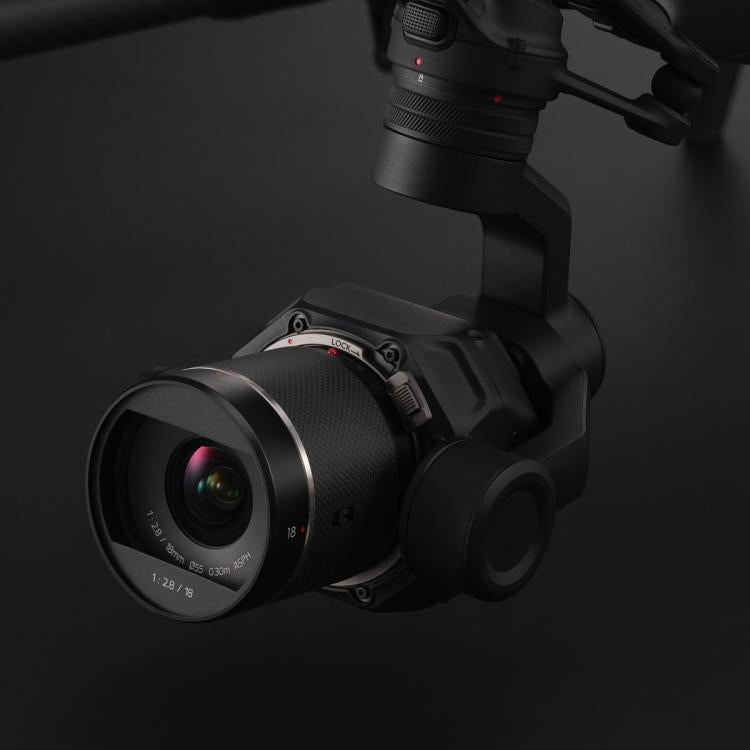 原裝 DL 18mm F2.8 ASPH 鏡頭適用於大疆禪思 X9-8K Air 雲台相機