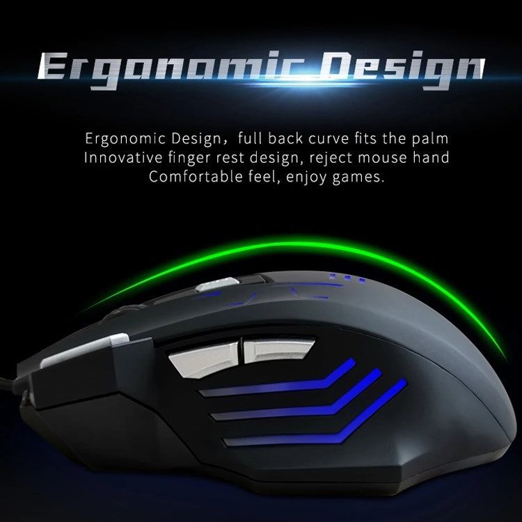 MOS7 7鍵 一鍵連招自定義鍵盤快捷鍵遊戲鼠標，線長：2米