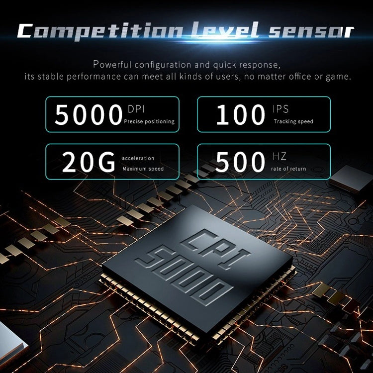 MOS7 7鍵 一鍵連招自定義鍵盤快捷鍵遊戲鼠標，線長：2米