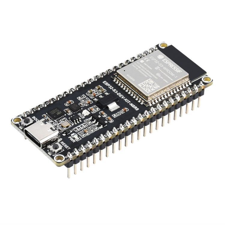 Waveshare  ESP32-S3 微控制器2.4GHz Wi-Fi開發板ESP32-S3-WROOM-1-N8R8模組