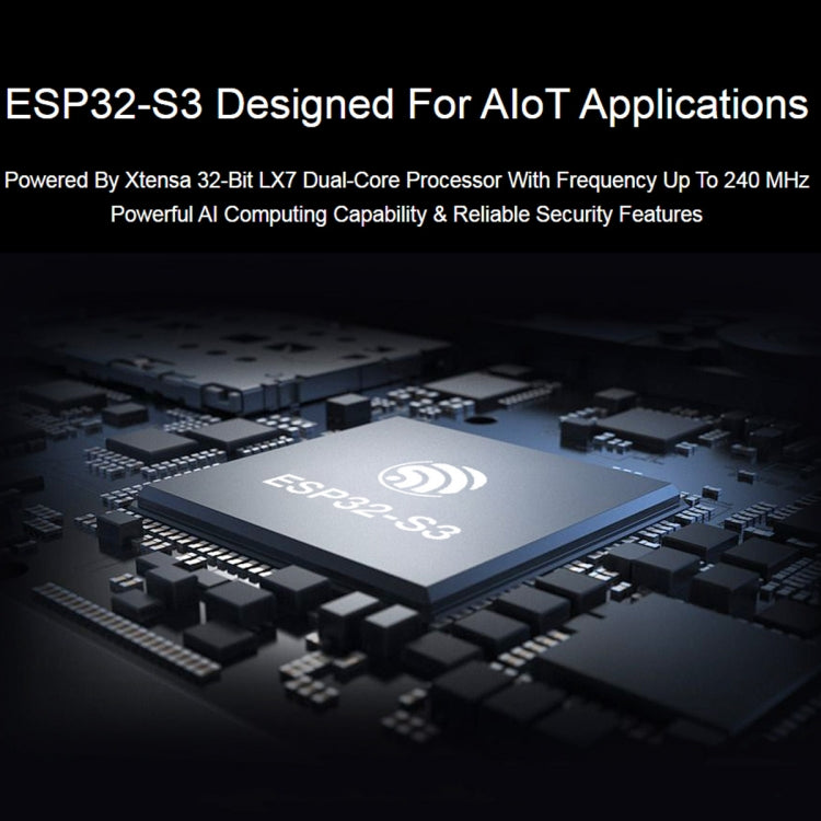 Waveshare  ESP32-S3 微控制器2.4GHz Wi-Fi開發板ESP32-S3-WROOM-1-N8R8模組