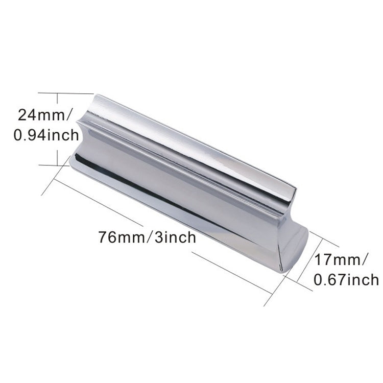 金屬鋅合金實心吉他滑棒民謠滑音塊