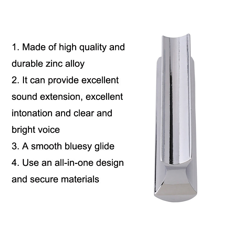 金屬鋅合金實心吉他滑棒民謠滑音塊