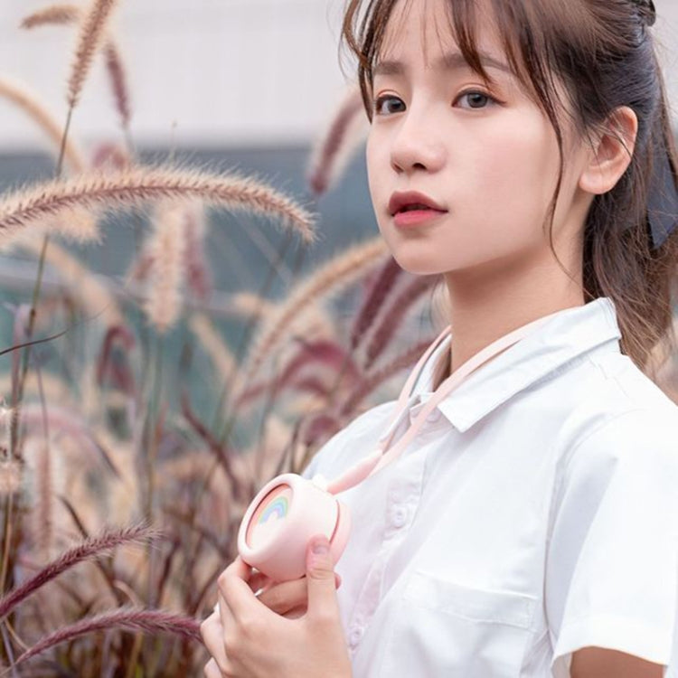 USB充電風扇無刷掛脖迷你弔帶懶人風扇