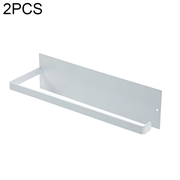 免打孔壁掛式浴室廚房捲紙架毛巾置物架