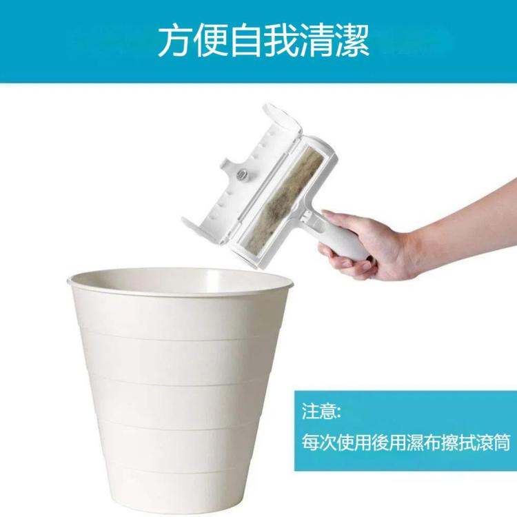 自動棄毛雙面刷毛器床單沙發寵物用粘毛器
