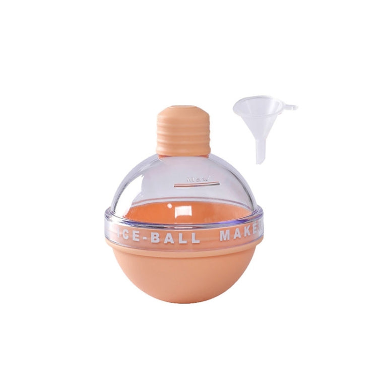 2個一賣 家用威士忌燈泡冰球冰塊硅膠模具帶漏斗