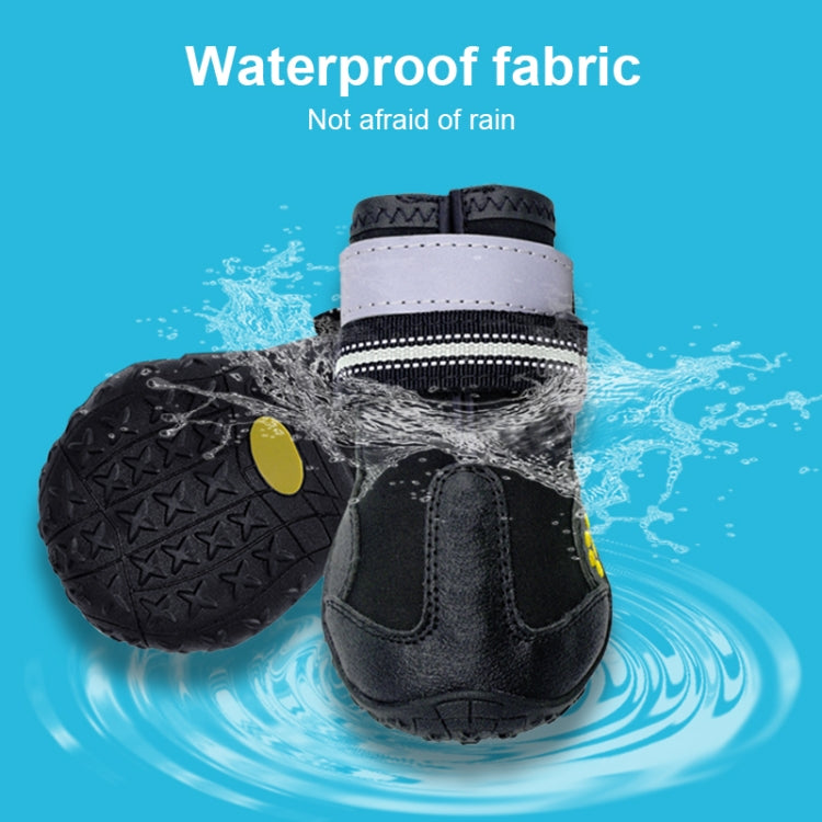 4合一 寵物狗狗秋冬腳套防水鞋