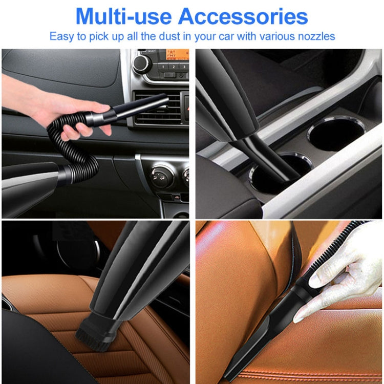 車載吸塵器大功率120W家車兩用吸塵器強力乾濕有線款第七代