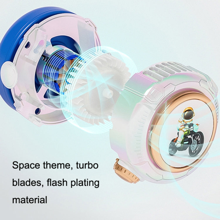 MD666-3 卡通太空艙迷你便攜無恭弘=叶 恭弘掛脖風扇